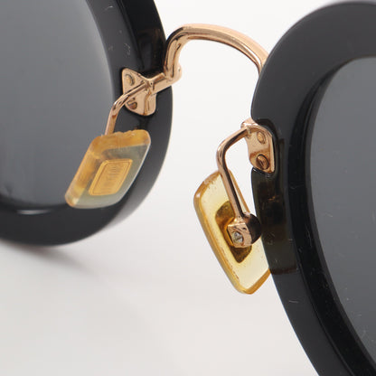 サングラス サングラス GP ブラック ゴールド ミュウミュウ 財布・小物 miu miu