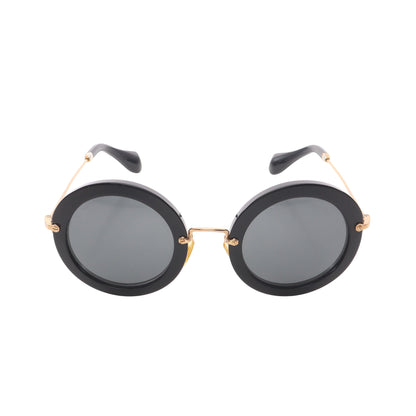 サングラス サングラス GP ブラック ゴールド ミュウミュウ 財布・小物 miu miu