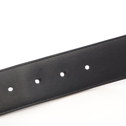 サンチュール ダミエプリント 40MM ダミエグラフィット シルバー金具 リバーシブル ベルト PVC レザー ブラック ルイヴィトン 財布・小物 LOUIS VUITTON