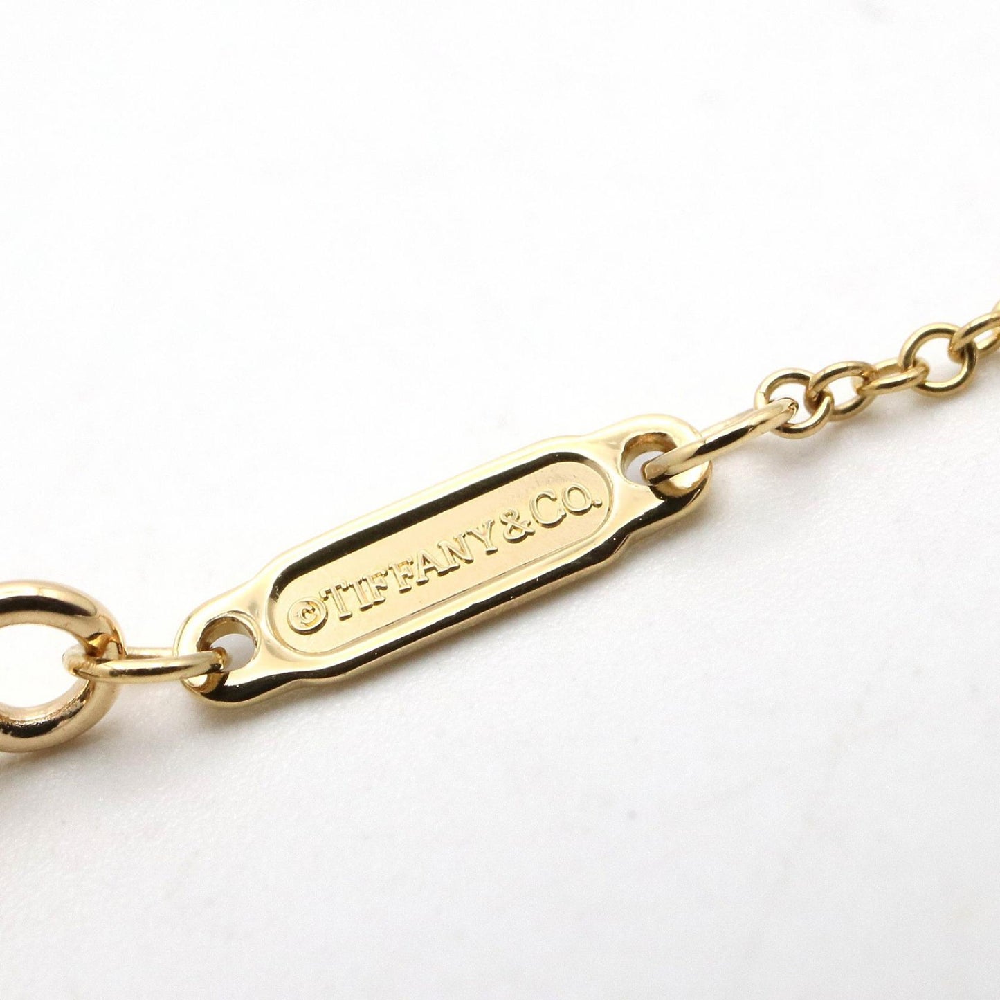 Tスマイル ミニ ネックレス ネックレス K18YG ゴールド イエローゴールド ティファニー アクセサリー TIFFANY & Co.