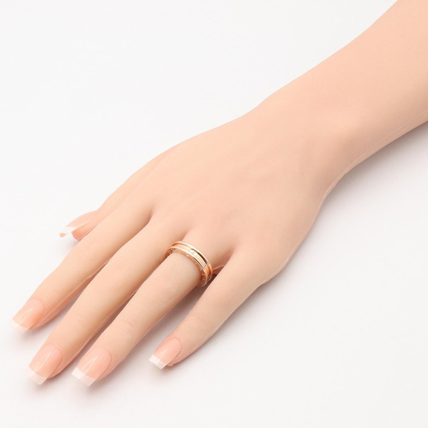 B-zero1 リング 1バンド リング 指輪 K18PG ゴールド ピンクゴールド ブルガリ アクセサリー BVLGARI