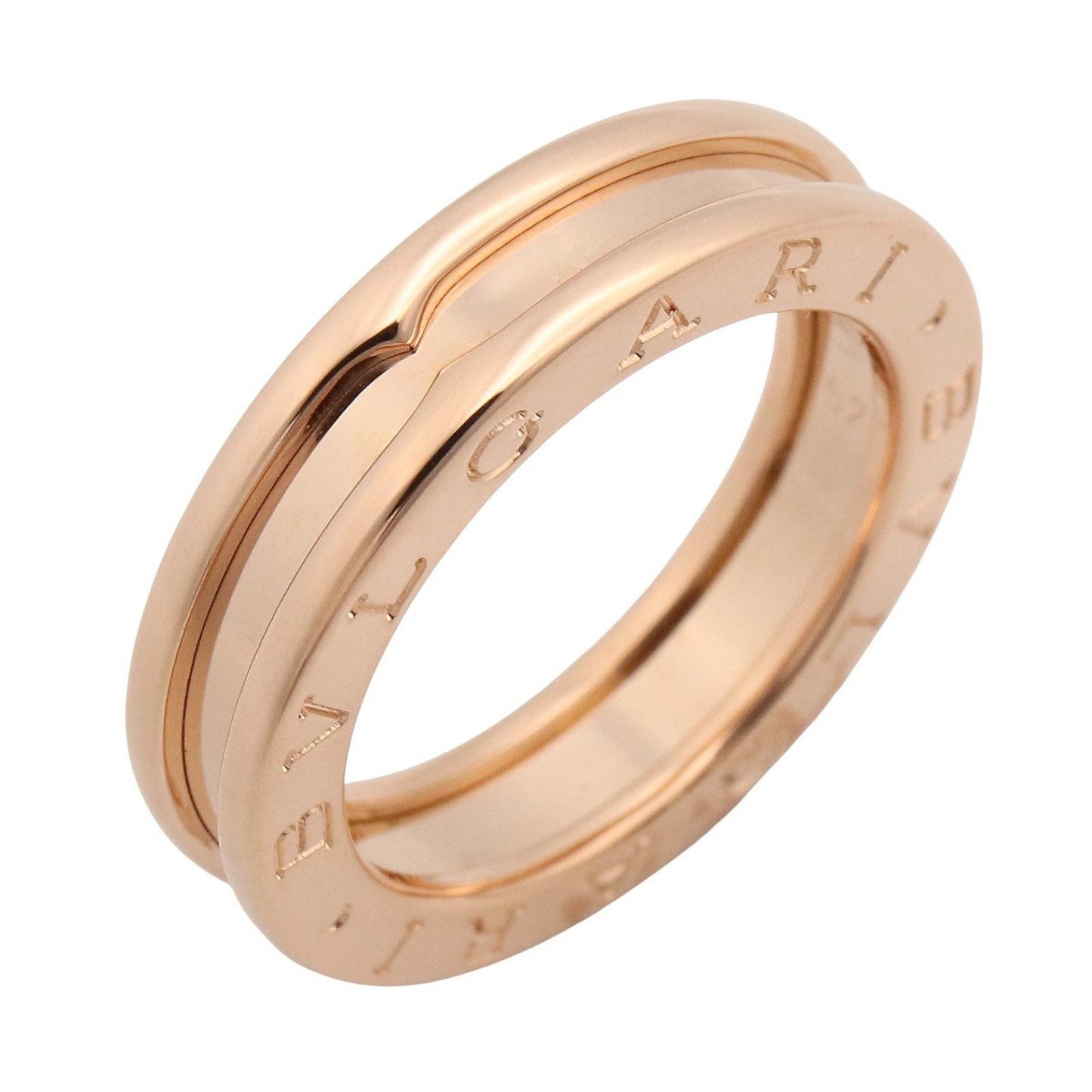 B-zero1 リング 1バンド リング 指輪 K18PG ゴールド ピンクゴールド ブルガリ アクセサリー BVLGARI