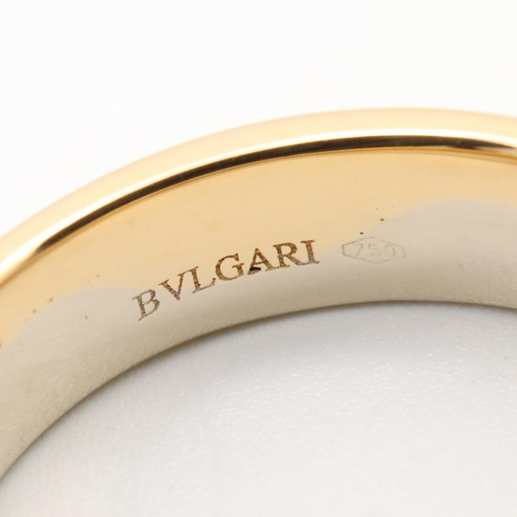 オンダ リング リング 指輪 K18YG K18WG ゴールド イエローゴールド ホワイトゴールド ブルガリ アクセサリー BVLGARI