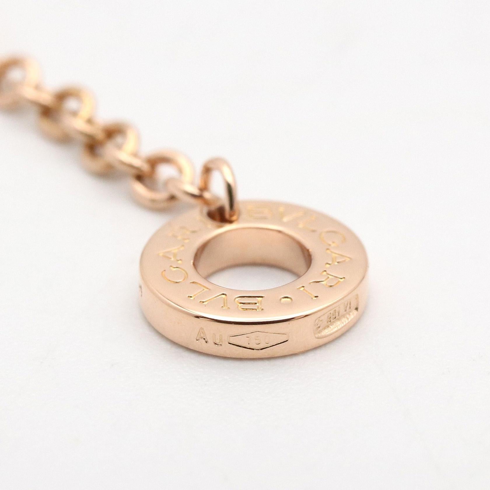 B-zero1 エレメント ブレスレット ブレスレット K18PG ゴールド ピンクゴールド ブルガリ アクセサリー BVLGARI