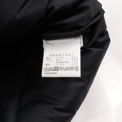 × THE NORTH FACE Bleached Denim Print Nuptse Jacket フード付き ダウンジャケット ナイロン ブラック ベージュ シュプリーム