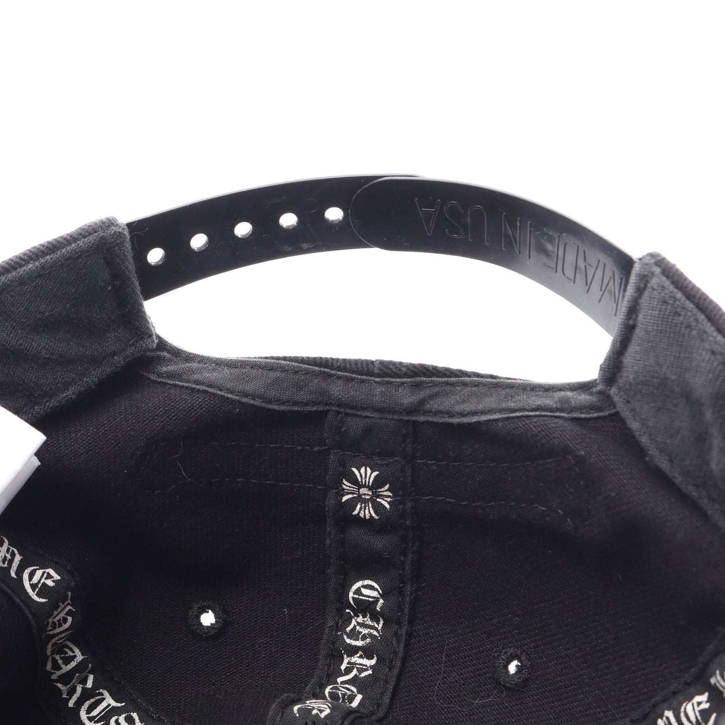 Cross Waxed Denim クロス刺繍 キャップ コットン ブラック クロムハーツ 財布・小物 Chrome Hearts