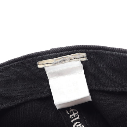 Cross Waxed Denim クロス刺繍 キャップ コットン ブラック クロムハーツ 財布・小物 Chrome Hearts