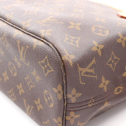 ネヴァーフルPM モノグラム ハンドバッグ トートバッグ PVC レザー ブラウン ルイヴィトン バッグ LOUIS VUITTON