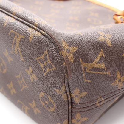 ネヴァーフルPM モノグラム ハンドバッグ トートバッグ PVC レザー ブラウン ルイヴィトン バッグ LOUIS VUITTON
