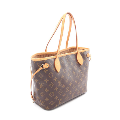 ネヴァーフルPM モノグラム ハンドバッグ トートバッグ PVC レザー ブラウン ルイヴィトン バッグ LOUIS VUITTON
