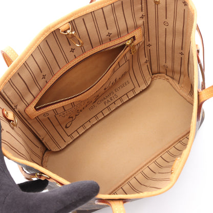 ネヴァーフルPM モノグラム ハンドバッグ トートバッグ PVC レザー ブラウン ルイヴィトン バッグ LOUIS VUITTON