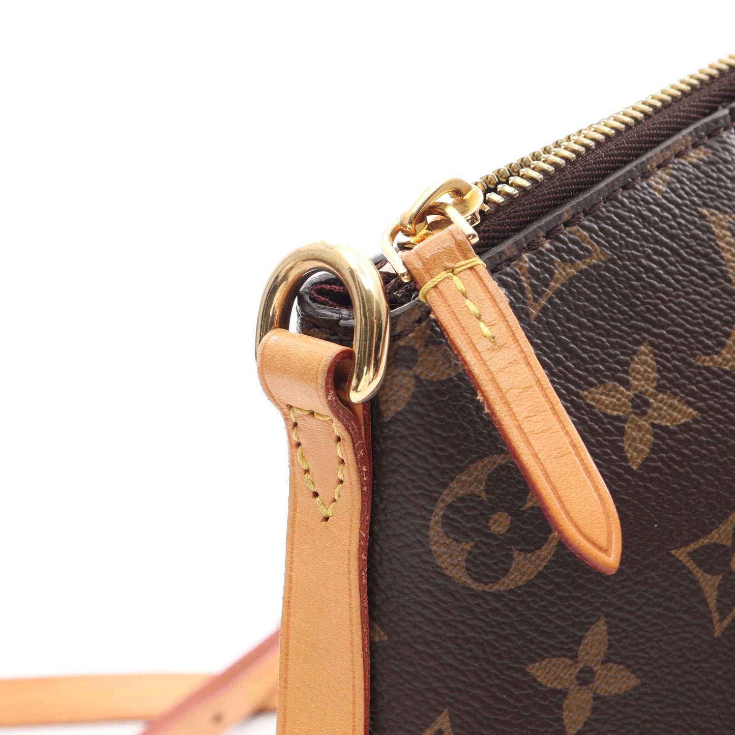 テュレンMM モノグラム 2WAY ハンドバッグ PVC レザー ブラウン ルイヴィトン バッグ LOUIS VUITTON