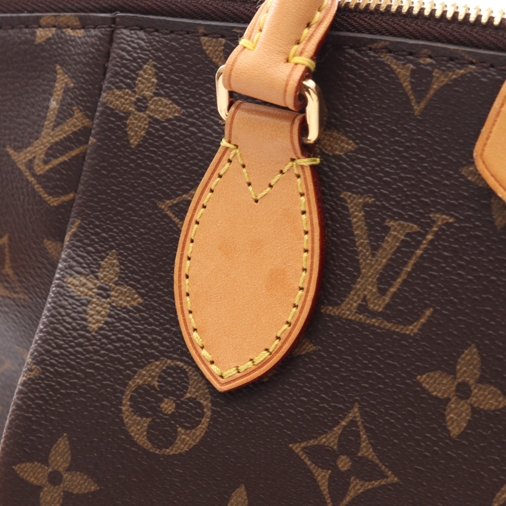 テュレンMM モノグラム 2WAY ハンドバッグ PVC レザー ブラウン ルイヴィトン バッグ LOUIS VUITTON