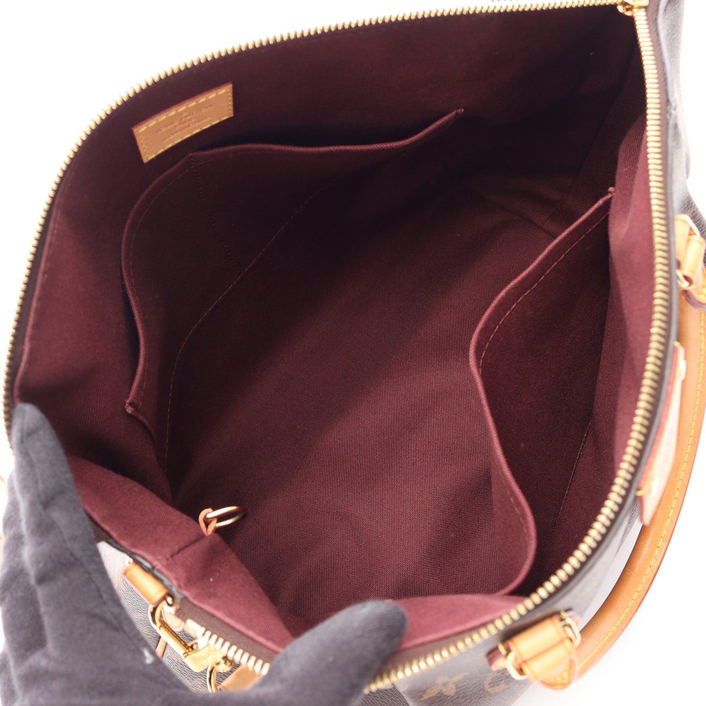 テュレンMM モノグラム 2WAY ハンドバッグ PVC レザー ブラウン ルイヴィトン バッグ LOUIS VUITTON