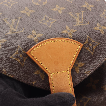 モンスリGM モノグラム バックパック リュックサック PVC レザー ブラウン ルイヴィトン バッグ LOUIS VUITTON