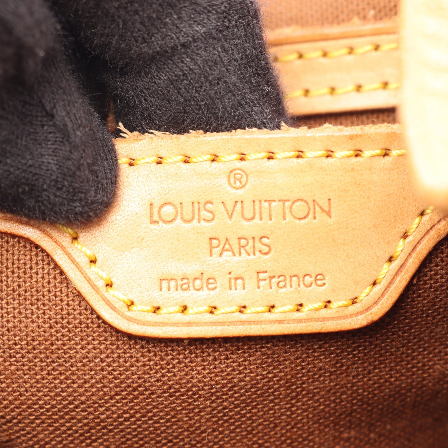 モンスリGM モノグラム バックパック リュックサック PVC レザー ブラウン ルイヴィトン バッグ LOUIS VUITTON