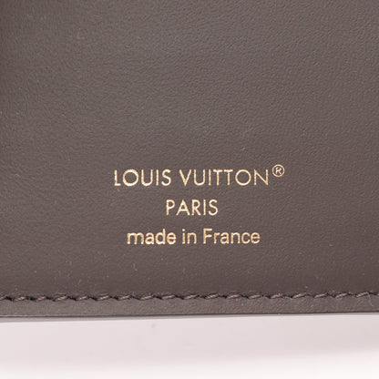 ポルトフォイユ カプシーヌ コンパクト ガレ 三つ折り財布 レザー グレーベージュ ルイヴィトン 財布・小物 LOUIS VUITTON