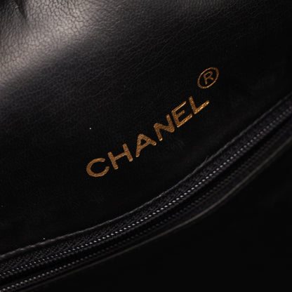 マトラッセ ボストンバッグ レザー パープル ホワイト ゴールド金具 シャネル バッグ CHANEL