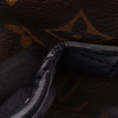 パームスプリングス ミニ モノグラム バックパック リュックサック PVC レザー ブラウン ブラック ルイヴィトン バッグ LOUIS VUITTON