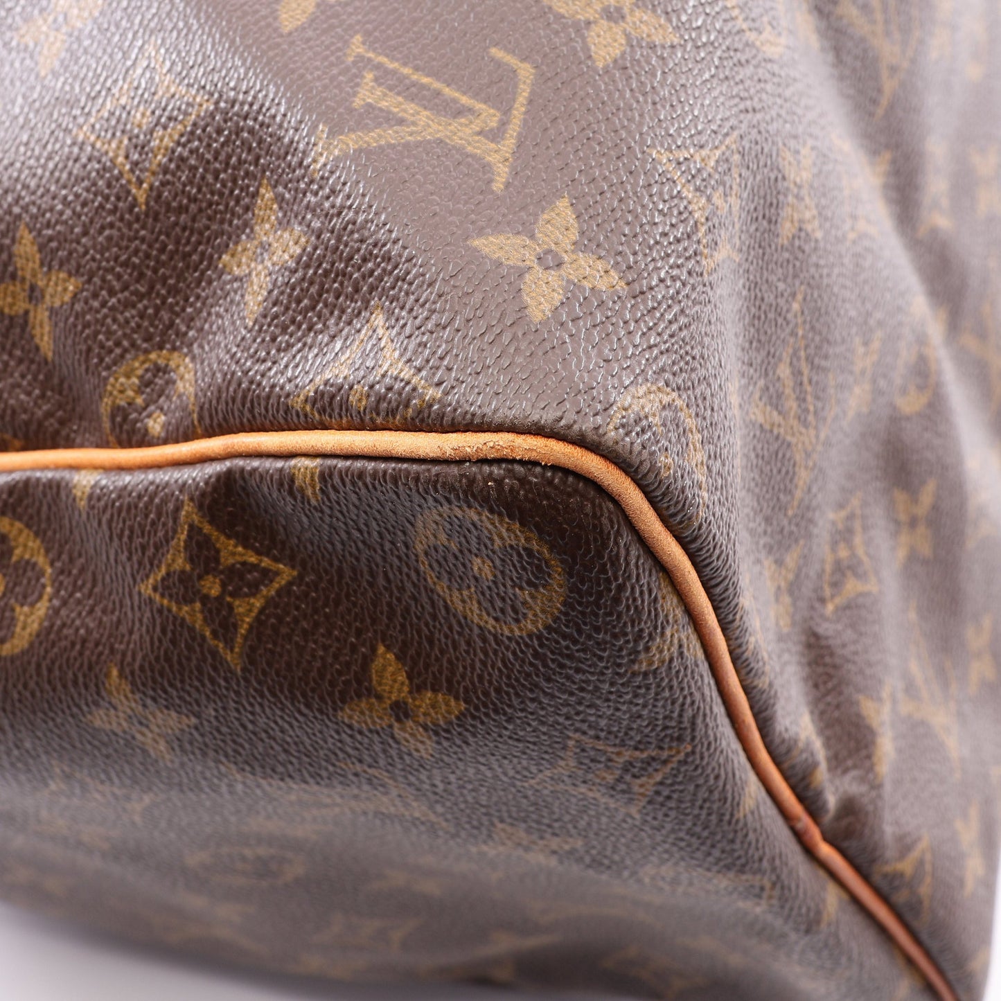 スピーディ40 モノグラム ハンドバッグ PVC レザー ブラウン ルイヴィトン バッグ LOUIS VUITTON