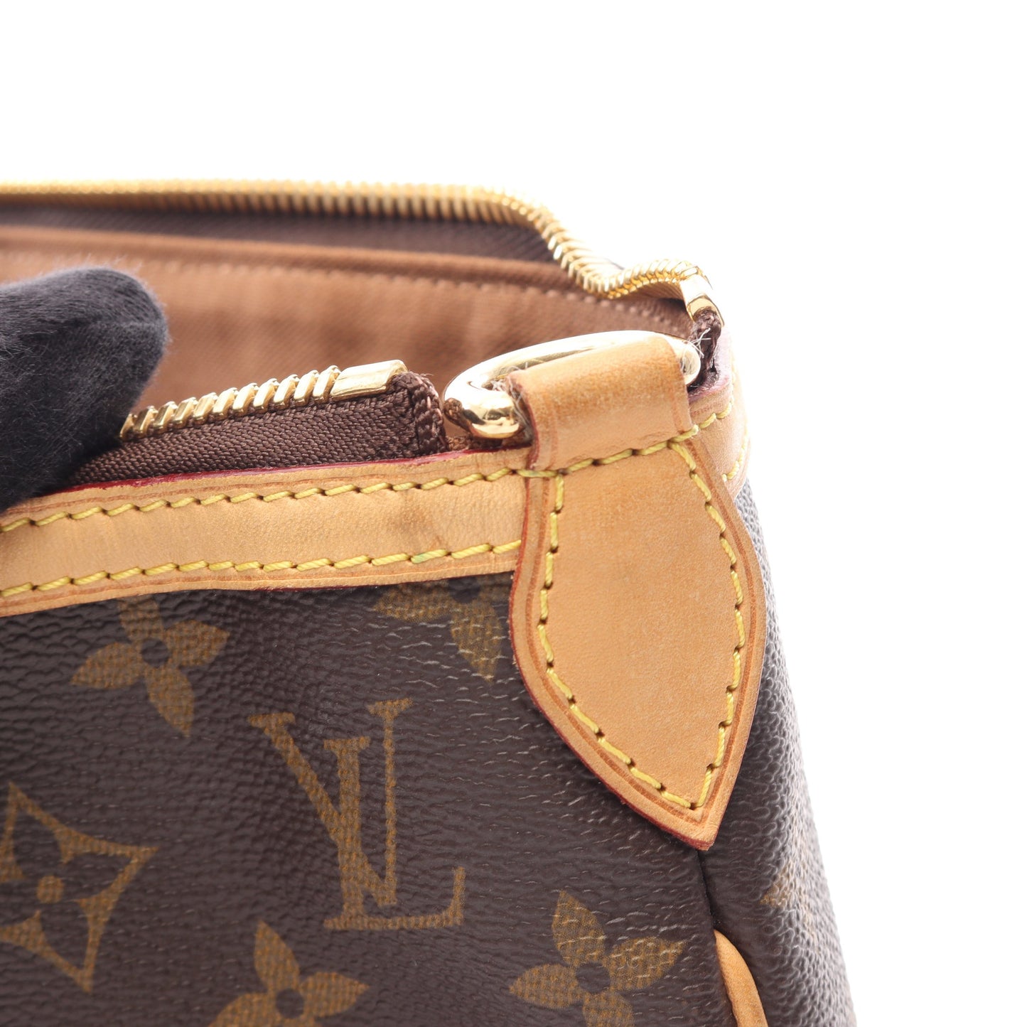 パレルモGM モノグラム 2WAY ショルダーバッグ PVC レザー ブラウン ルイヴィトン バッグ LOUIS VUITTON