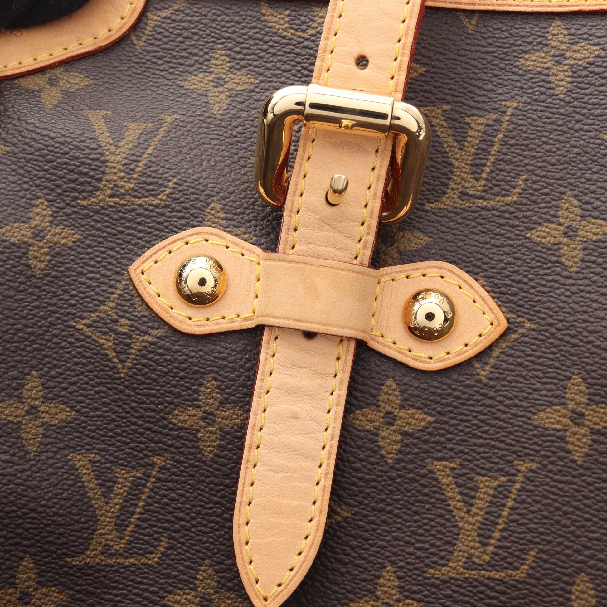 パレルモGM モノグラム 2WAY ショルダーバッグ PVC レザー ブラウン ルイヴィトン バッグ LOUIS VUITTON
