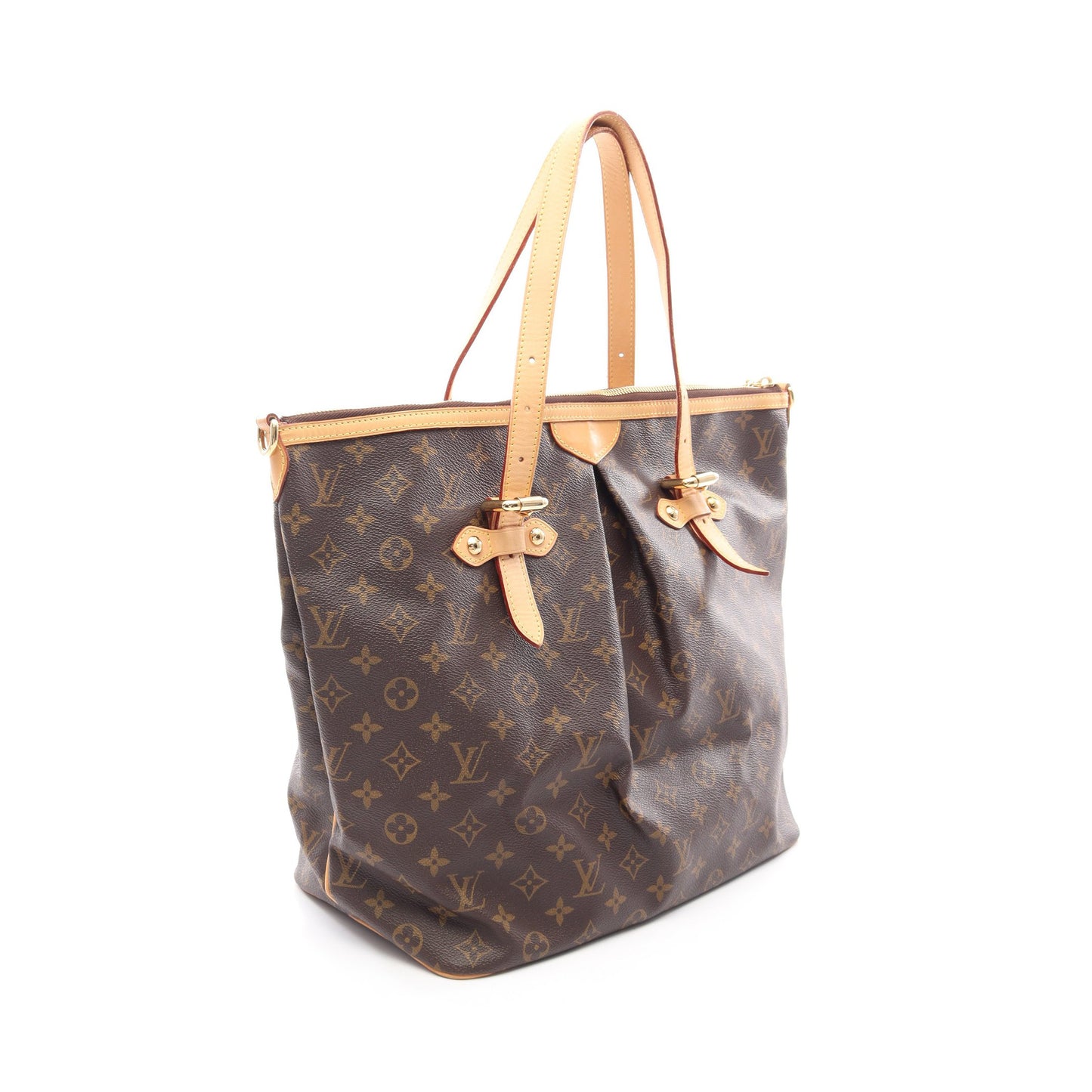 パレルモGM モノグラム 2WAY ショルダーバッグ PVC レザー ブラウン ルイヴィトン バッグ LOUIS VUITTON