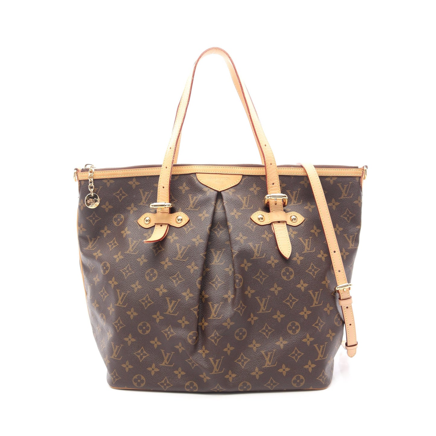 パレルモGM モノグラム 2WAY ショルダーバッグ PVC レザー ブラウン ルイヴィトン バッグ LOUIS VUITTON
