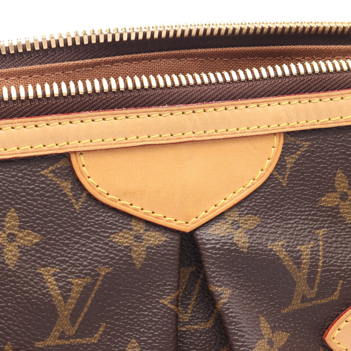 パレルモGM モノグラム 2WAY ショルダーバッグ PVC レザー ブラウン ルイヴィトン バッグ LOUIS VUITTON
