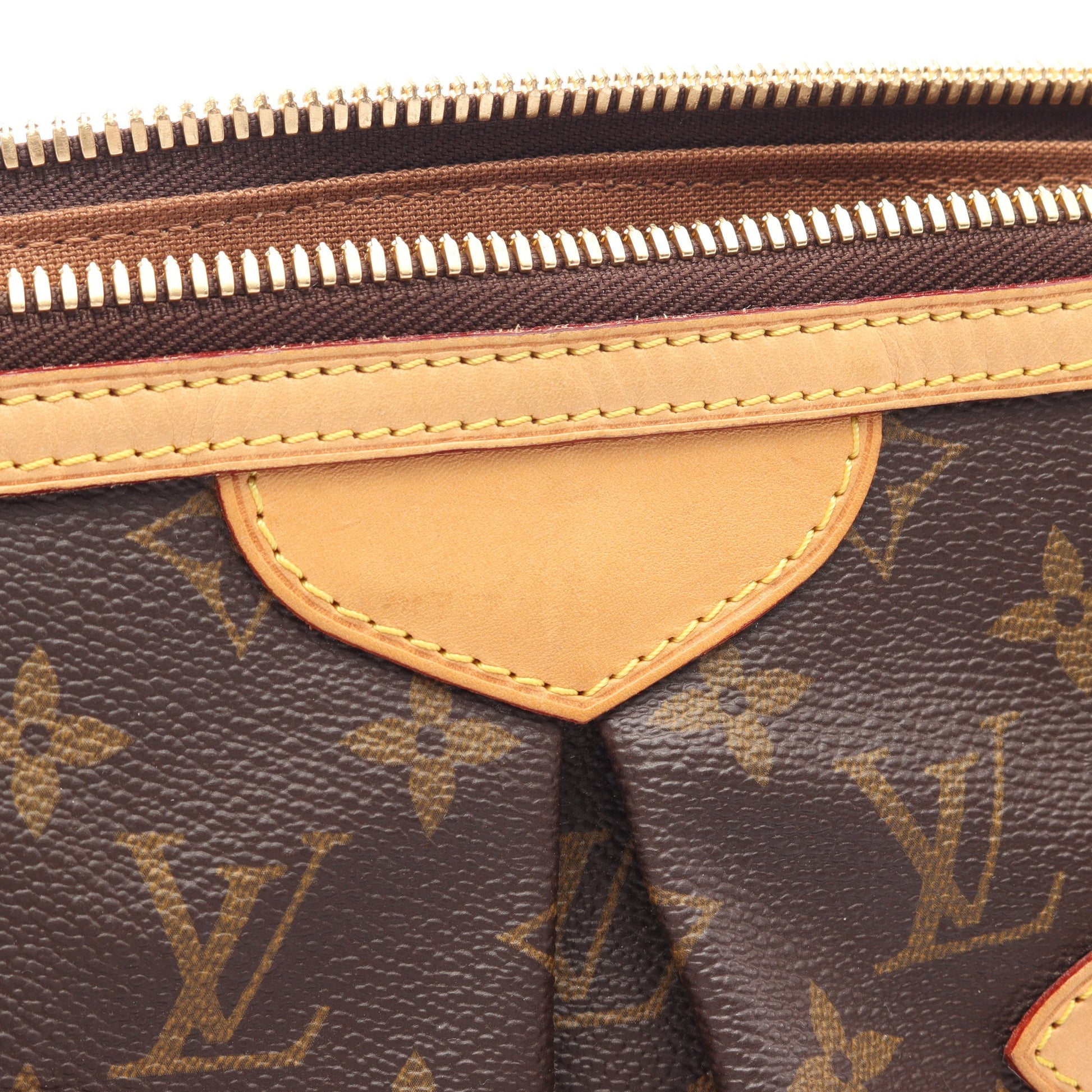パレルモGM モノグラム 2WAY ショルダーバッグ PVC レザー ブラウン ルイヴィトン バッグ LOUIS VUITTON