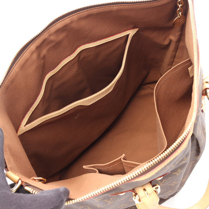 パレルモGM モノグラム 2WAY ショルダーバッグ PVC レザー ブラウン ルイヴィトン バッグ LOUIS VUITTON