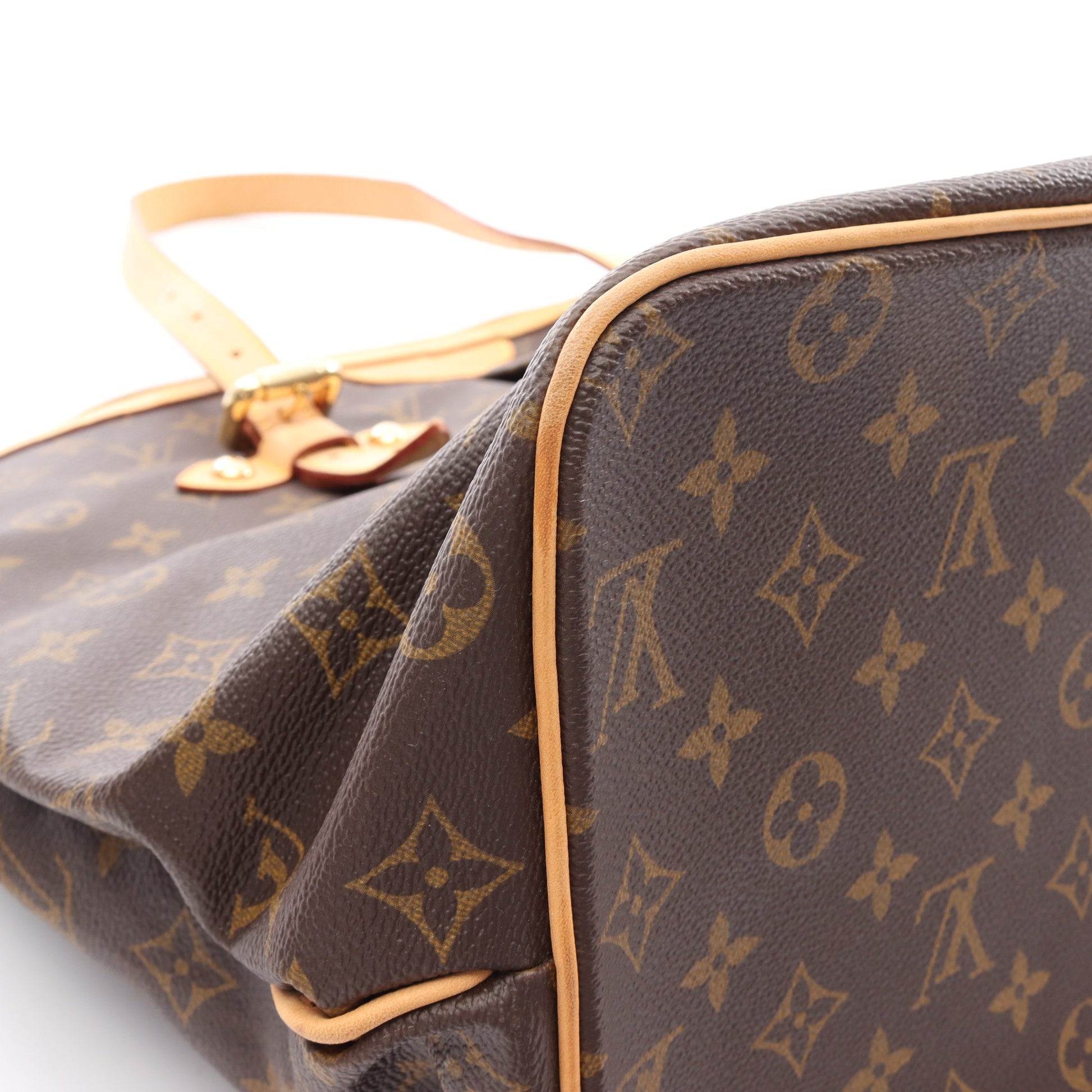 パレルモGM モノグラム 2WAY ショルダーバッグ PVC レザー ブラウン ルイヴィトン バッグ LOUIS VUITTON
