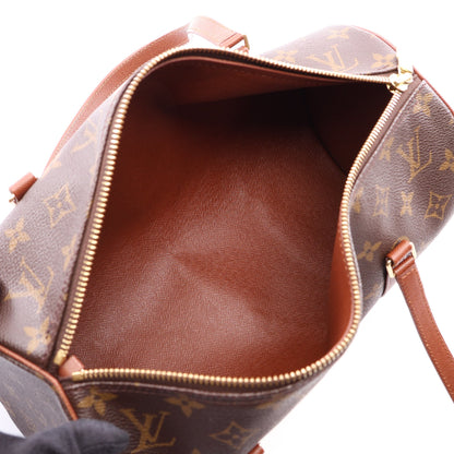 パピヨン30 モノグラム 旧型 ハンドバッグ PVC レザー ブラウン ルイヴィトン バッグ LOUIS VUITTON