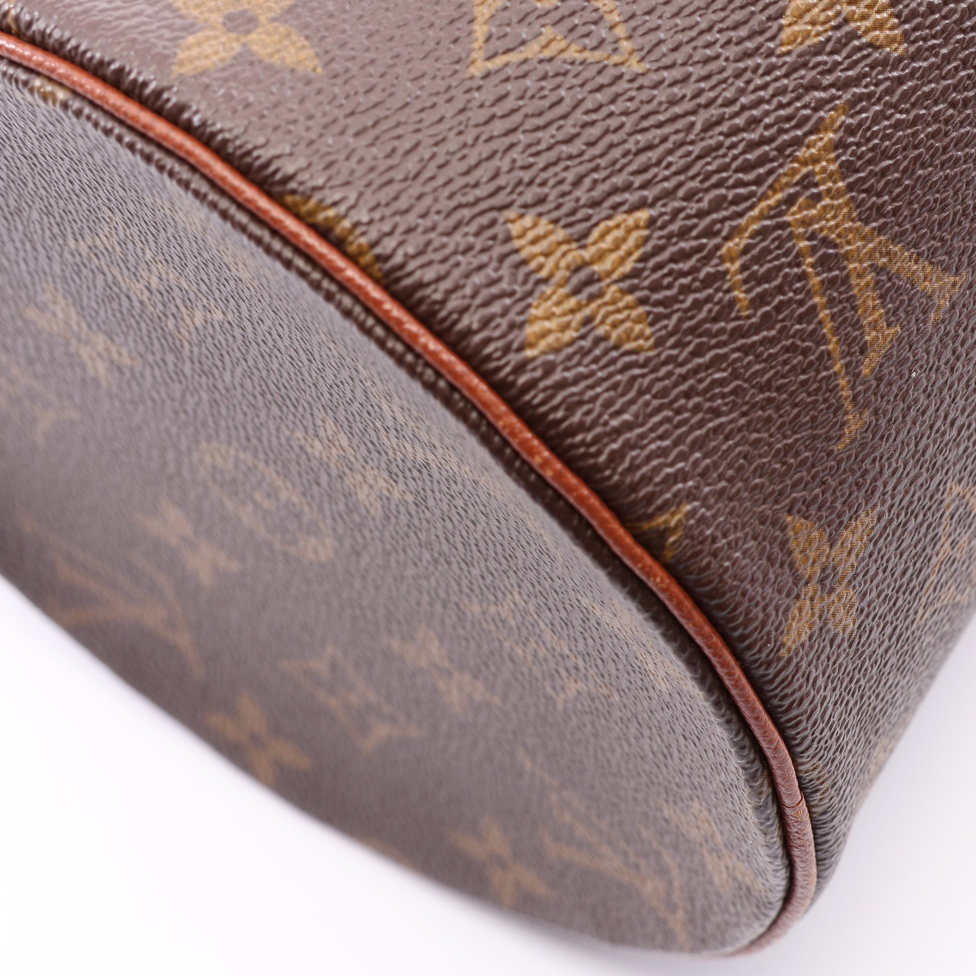 パピヨン30 モノグラム 旧型 ハンドバッグ PVC レザー ブラウン ルイヴィトン バッグ LOUIS VUITTON