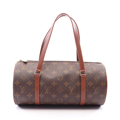 パピヨン30 モノグラム 旧型 ハンドバッグ PVC レザー ブラウン ルイヴィトン バッグ LOUIS VUITTON