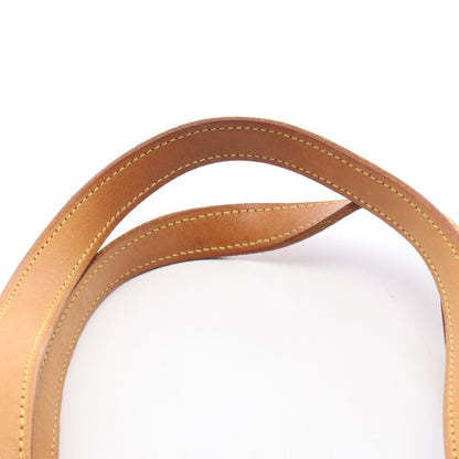 カバピアノ モノグラム ショルダーバッグ PVC レザー ブラウン ルイヴィトン バッグ LOUIS VUITTON