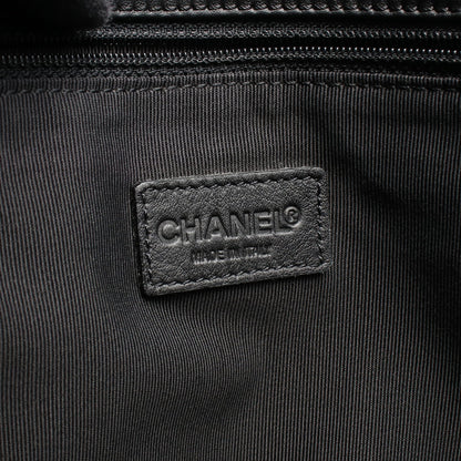 ココマーク ブラック金具 ショルダーバッグ トートバッグ ラムスキン ブラック シャネル バッグ CHANEL