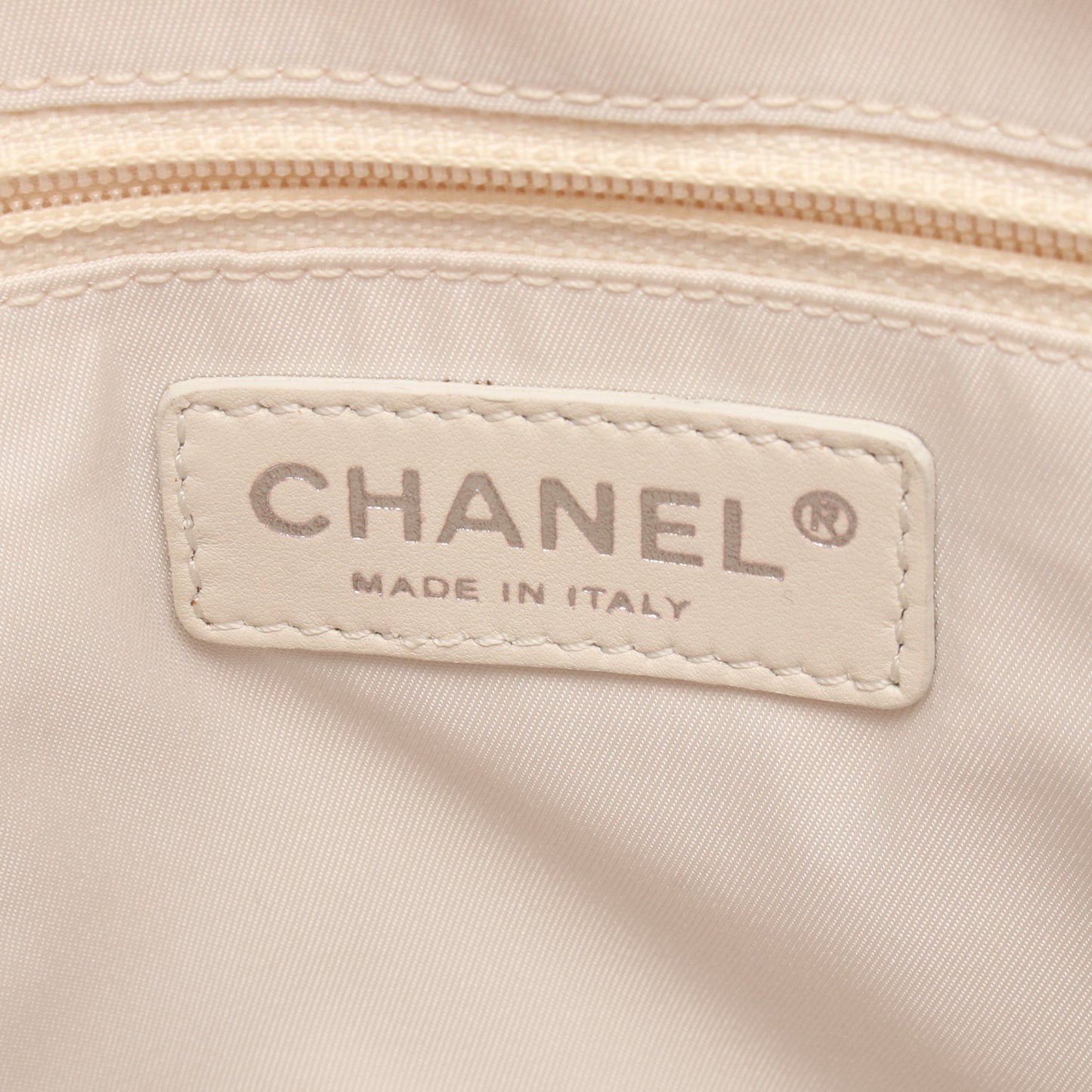 パリビアリッツPM ハンドバッグ トートバッグ キャンバス レザー ピンク シルバー金具 シャネル バッグ CHANEL