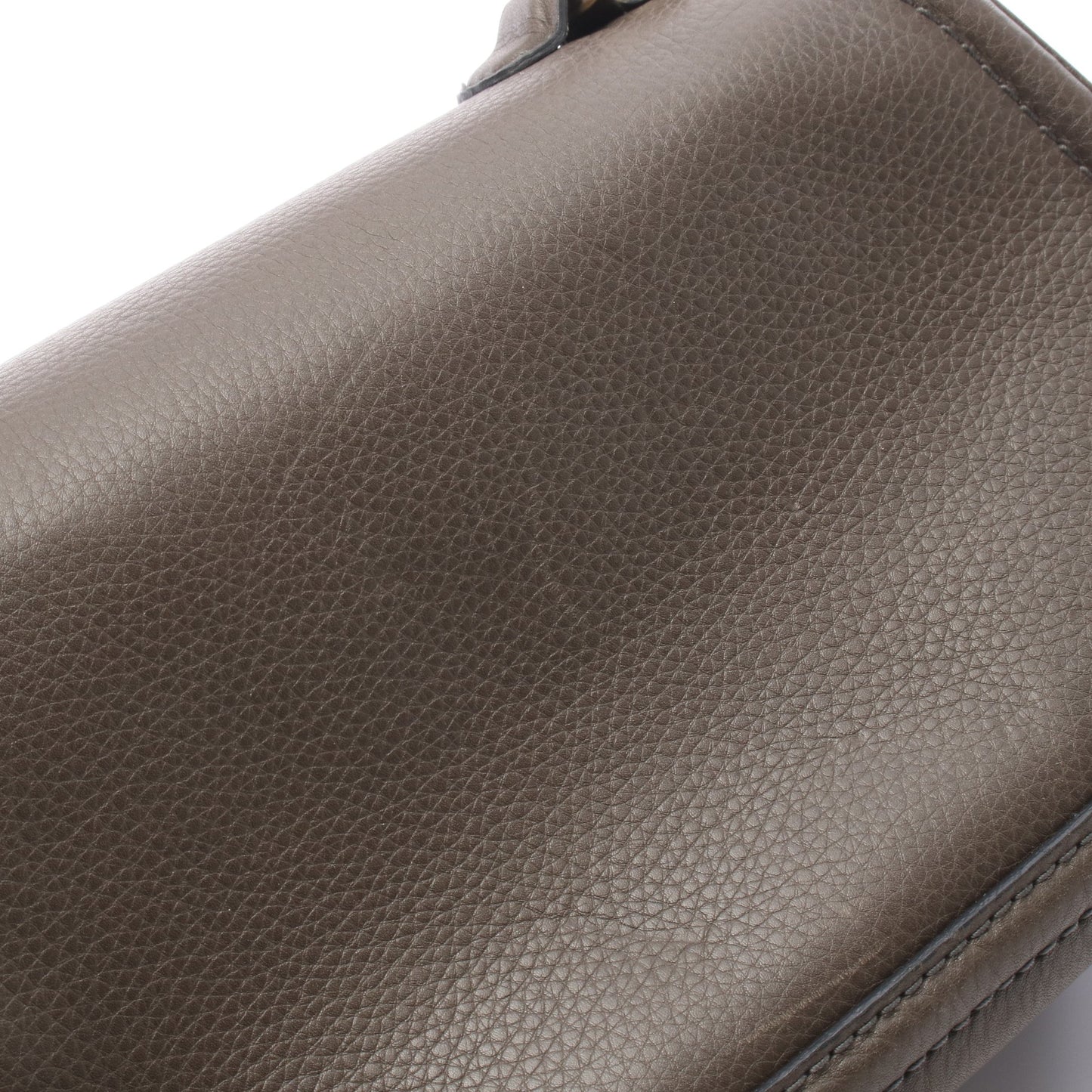 ニューバンブー 2WAY ハンドバッグ レザー カーキブラウン グッチ バッグ GUCCI