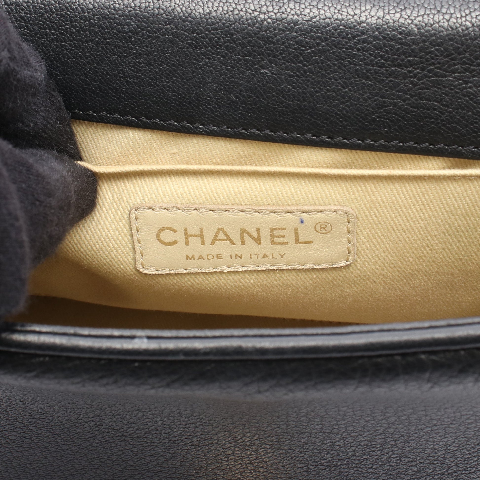 2.55 マトラッセ 2WAY チェーンショルダーバッグ レザー ブラック ゴールド金具 シャネル バッグ CHANEL