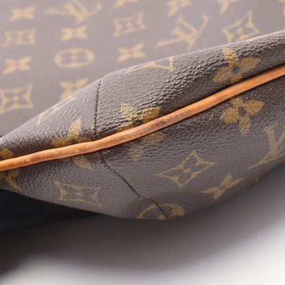 ミュゼット モノグラム ショルダーバッグ PVC レザー ブラウン ルイヴィトン バッグ LOUIS VUITTON