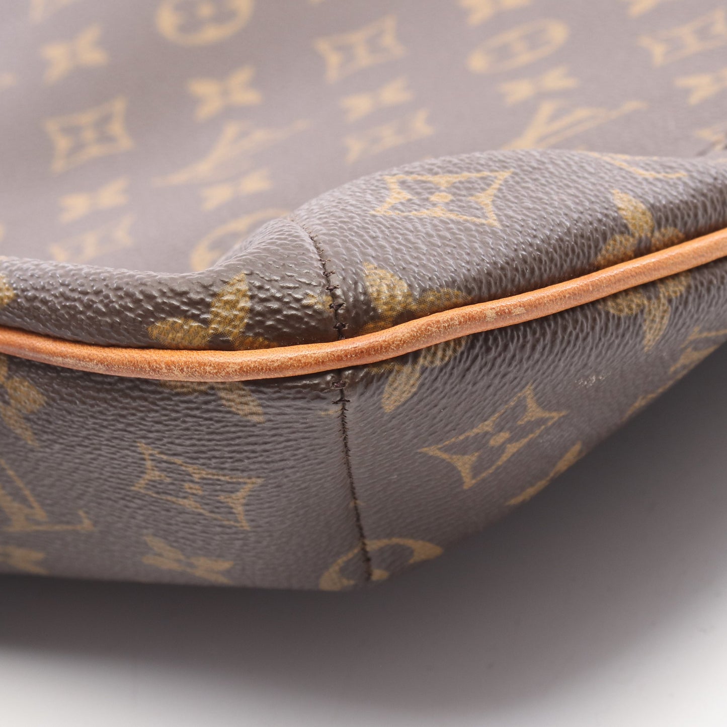 ミュゼット モノグラム ショルダーバッグ PVC レザー ブラウン ルイヴィトン バッグ LOUIS VUITTON