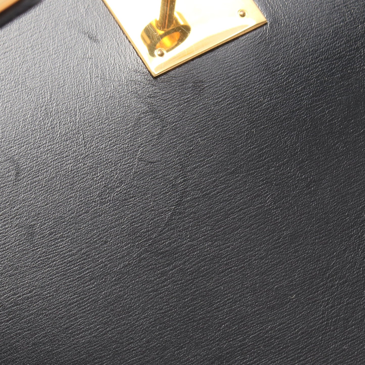 ケリー32 外縫い 2WAY ハンドバッグ ボックスカーフ ブラック ゴールド金具 ○W刻印 エルメス バッグ HERMES