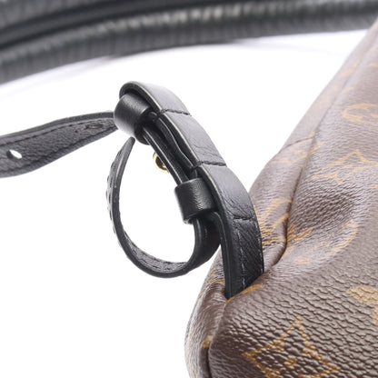 パームスプリングス バックパックPM モノグラム リュックサック PVC レザー ブラウン ブラック ルイヴィトン バッグ LOUIS VUITTON