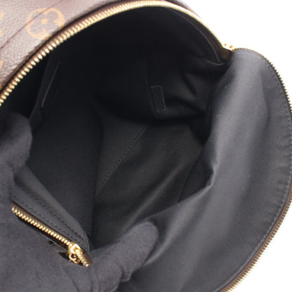 パームスプリングス バックパックPM モノグラム リュックサック PVC レザー ブラウン ブラック ルイヴィトン バッグ LOUIS VUITTON