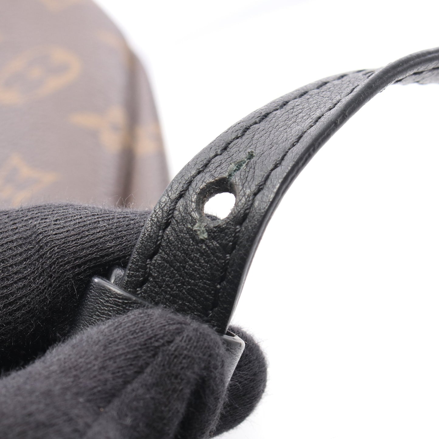 パームスプリングス バックパックPM モノグラム リュックサック PVC レザー ブラウン ブラック ルイヴィトン バッグ LOUIS VUITTON