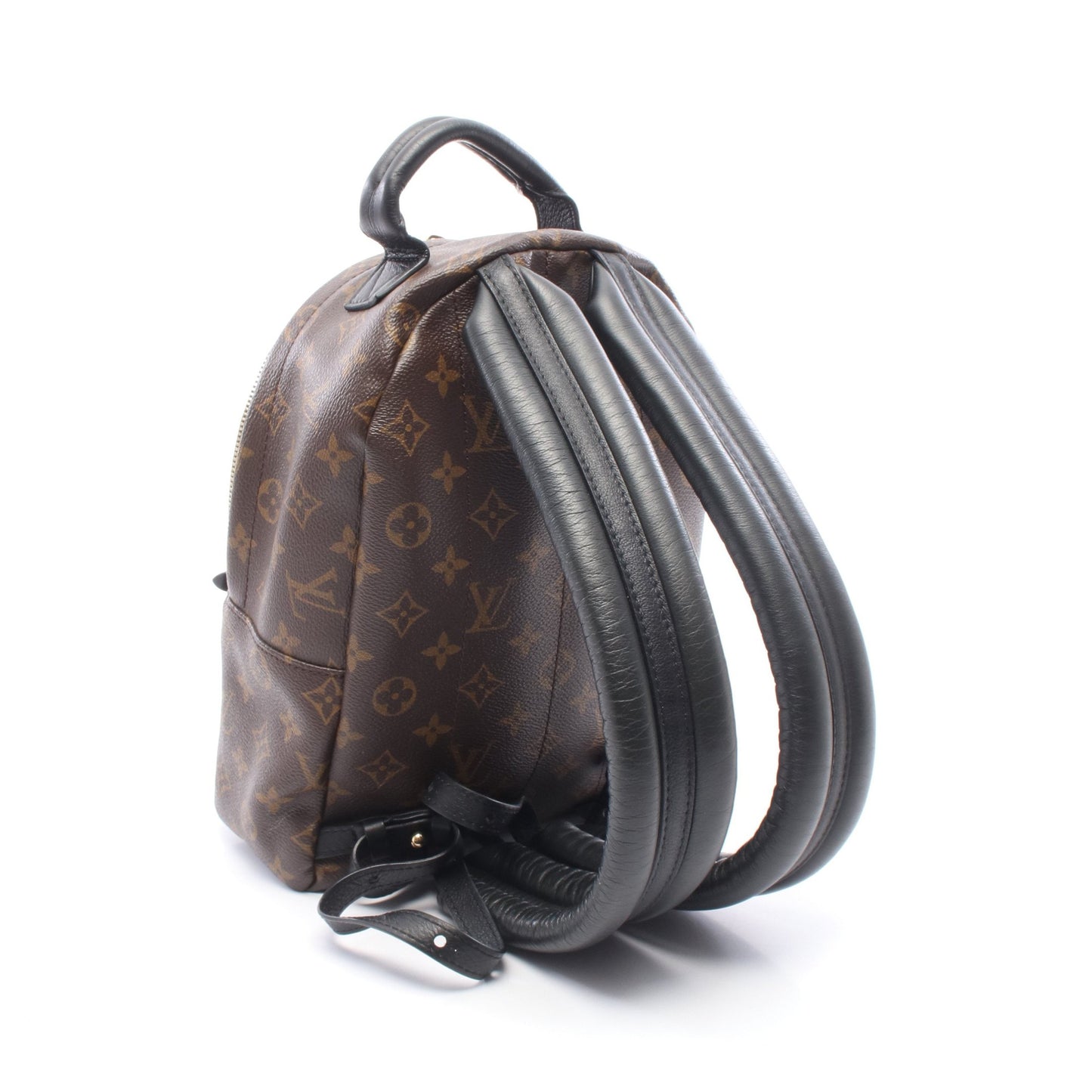 パームスプリングス バックパックPM モノグラム リュックサック PVC レザー ブラウン ブラック ルイヴィトン バッグ LOUIS VUITTON