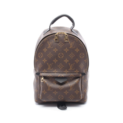 パームスプリングス バックパックPM モノグラム リュックサック PVC レザー ブラウン ブラック ルイヴィトン バッグ LOUIS VUITTON