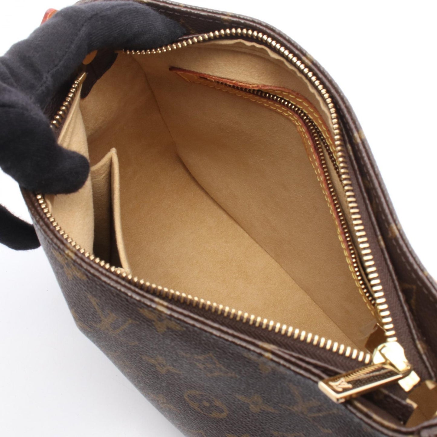 ルーピングMM モノグラム ショルダーバッグ PVC レザー ブラウン ルイヴィトン バッグ LOUIS VUITTON
