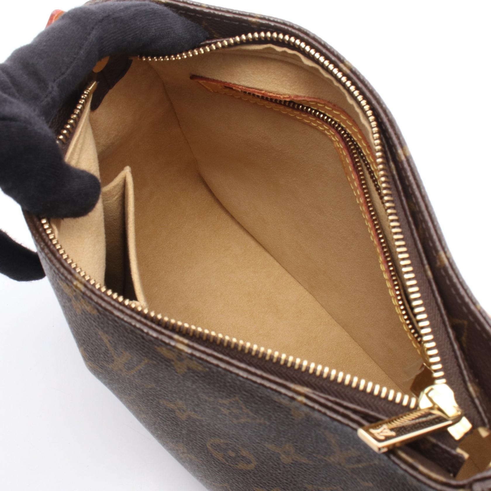 ルーピングMM モノグラム ショルダーバッグ PVC レザー ブラウン ルイヴィトン バッグ LOUIS VUITTON